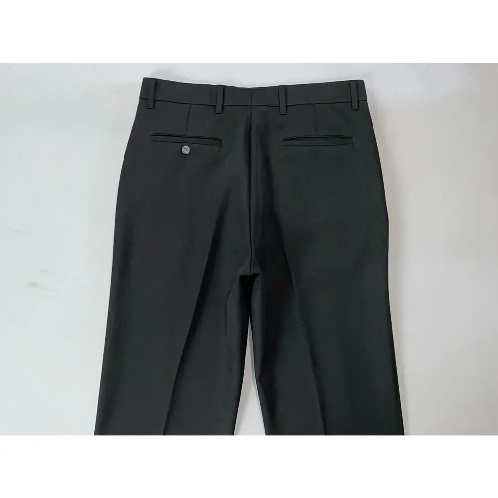 Levi's Vintage Flat Front Dacron Polyester Easy Care Action Slacks. 33X28.5 MINT